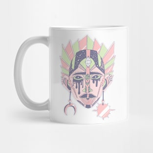 Npink African Mask No 12 Mug